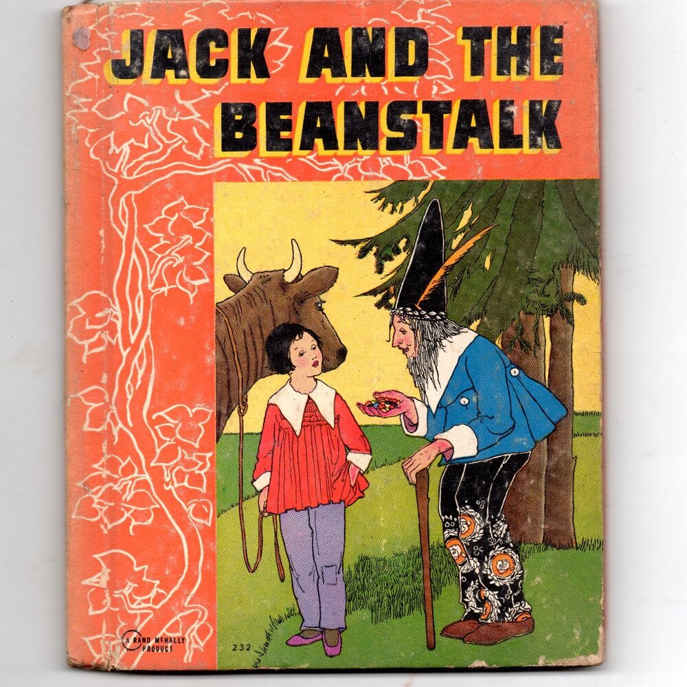 1937 Children's Book - Jack And The Beanstalk and two other stories